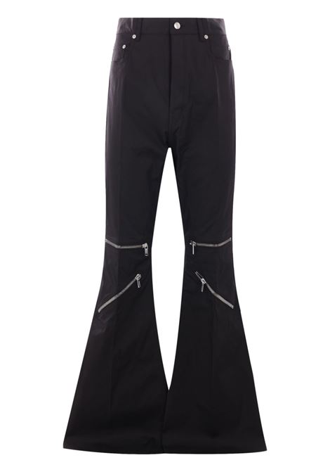 pantalone bolan uomo nero RICK OWENS | RU01E5336 TE09